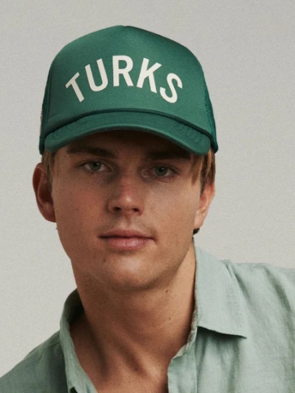 OKAICOS Turks Trucker Hat Army Green